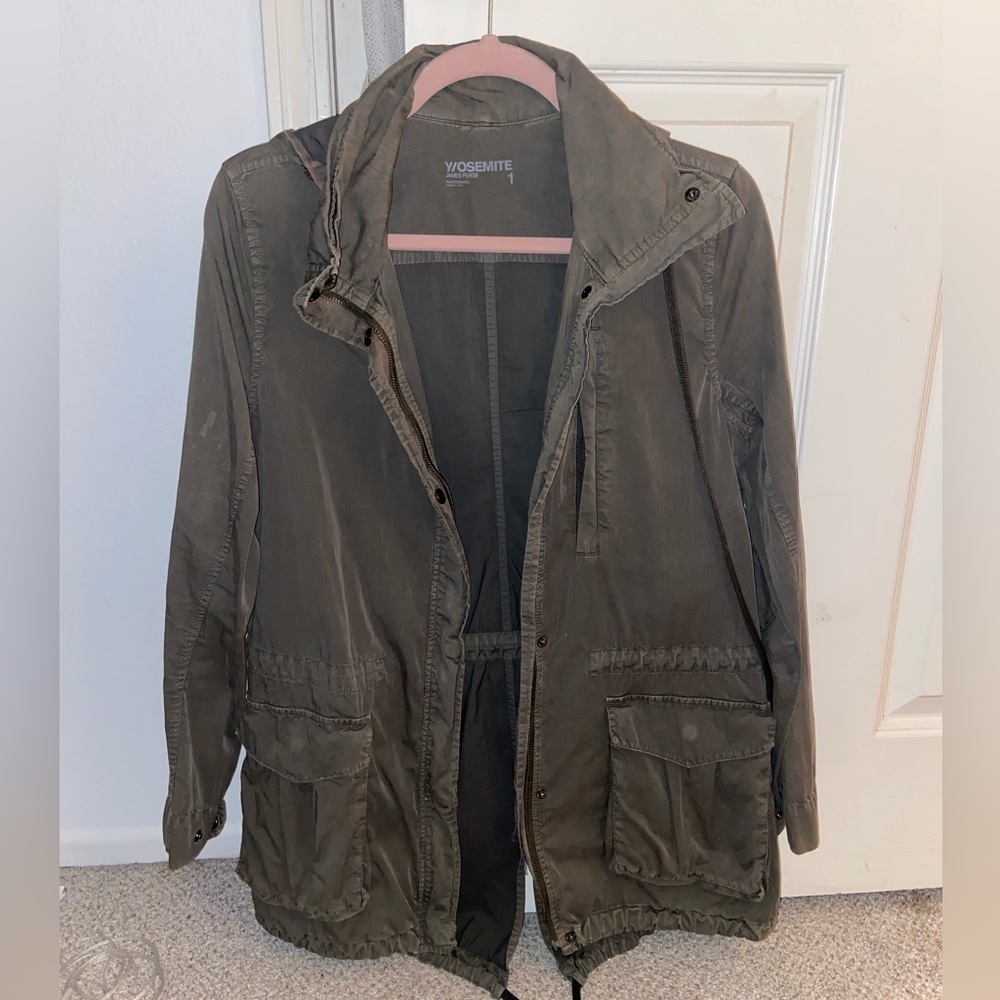 James Perse Yosemite Olive Jacket